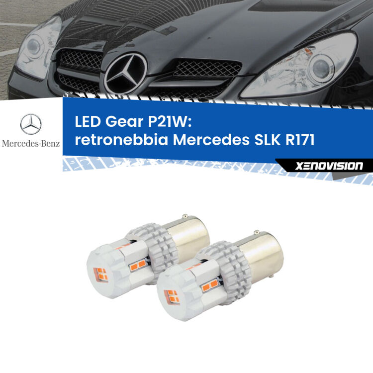 <p>Coppia <strong>LED P21W Rossi per </strong><strong>Retronebbia</strong> <strong>Mercedes</strong> <strong>SLK </strong>(R171) 2004 - 2011: ultracompatti, illuminazione a 360 gradi e Canbus. Qualità Massima.</p>
<div> </div>