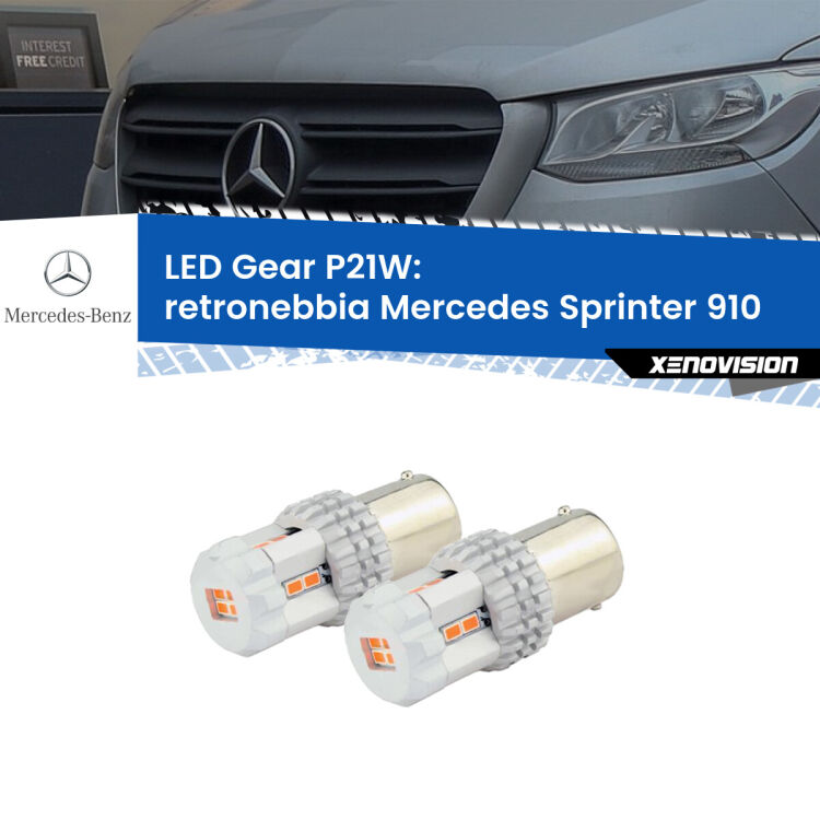 <p>Coppia <strong>LED P21W Rossi per </strong><strong>Retronebbia</strong> <strong>Mercedes</strong> <strong>Sprinter </strong>(910) 2018 in poi: ultracompatti, illuminazione a 360 gradi e Canbus. Qualità Massima.</p>
<div> </div>