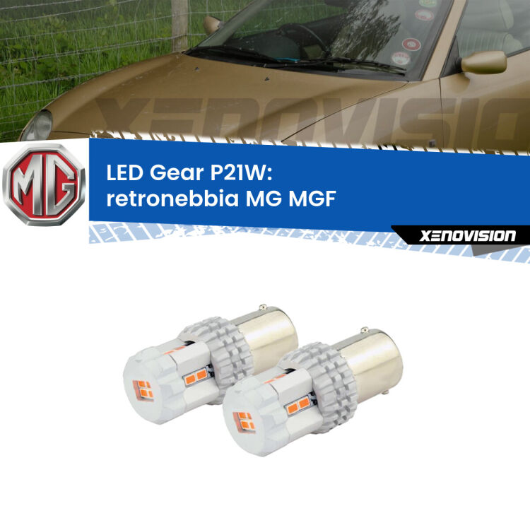 <p>Coppia <strong>LED P21W Rossi per </strong><strong>Retronebbia</strong> <strong>MG</strong> <strong>MGF </strong> 1995 - 2002: ultracompatti, illuminazione a 360 gradi e Canbus. Qualità Massima.</p>
<div> </div>