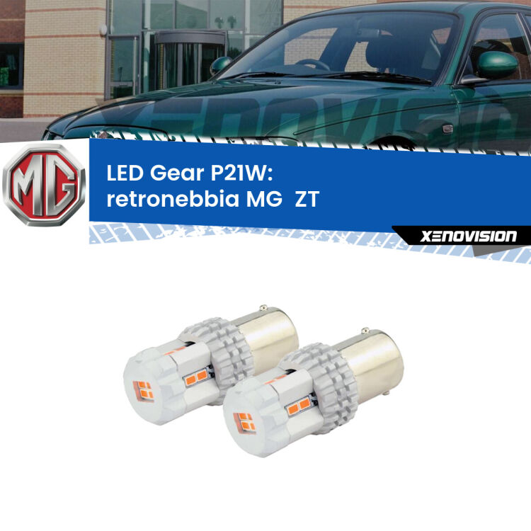 <p>Coppia <strong>LED P21W Rossi per </strong><strong>Retronebbia</strong> <strong>MG</strong> <strong> ZT </strong> 2001 - 2005: ultracompatti, illuminazione a 360 gradi e Canbus. Qualità Massima.</p>
<div> </div>