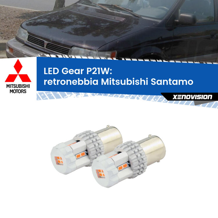 <p>Coppia <strong>LED P21W Rossi per </strong><strong>Retronebbia</strong> <strong>Mitsubishi</strong> <strong>Santamo </strong> 1999 - 2004: ultracompatti, illuminazione a 360 gradi e Canbus. Qualità Massima.</p>
<div> </div>