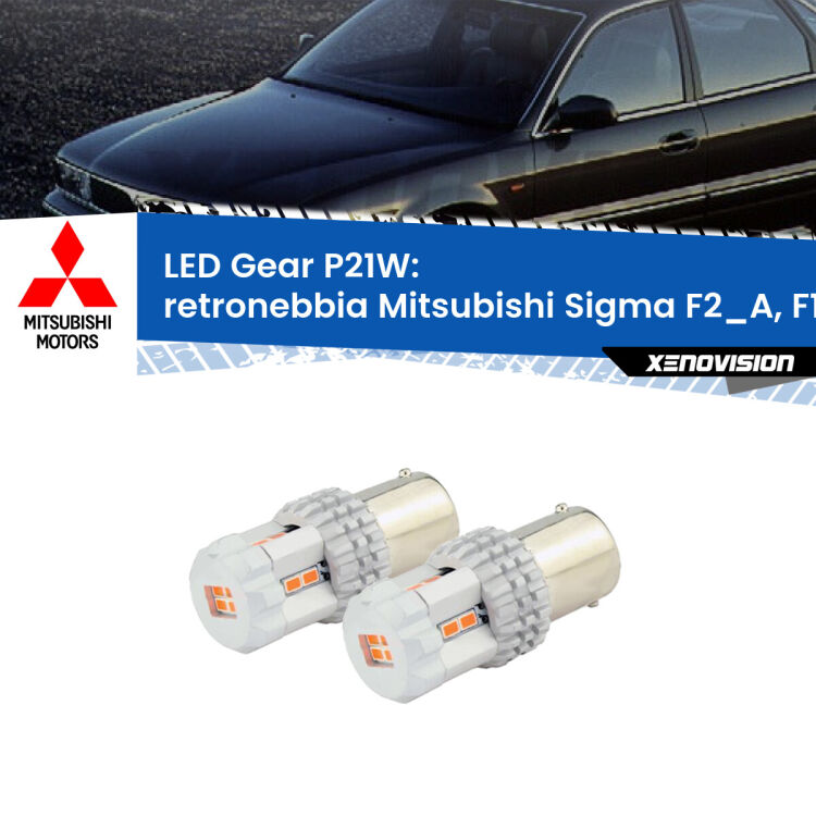 <p>Coppia <strong>LED P21W Rossi per </strong><strong>Retronebbia</strong> <strong>Mitsubishi</strong> <strong>Sigma </strong>(F2_A, F1_A) 1990 - 1996: ultracompatti, illuminazione a 360 gradi e Canbus. Qualità Massima.</p>
<div> </div>