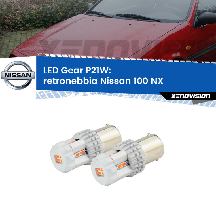 <p>Coppia <strong>LED P21W Rossi per </strong><strong>Retronebbia</strong> <strong>Nissan</strong> <strong>100 NX </strong> 1990 - 1994: ultracompatti, illuminazione a 360 gradi e Canbus. Qualità Massima.</p>
<div> </div>