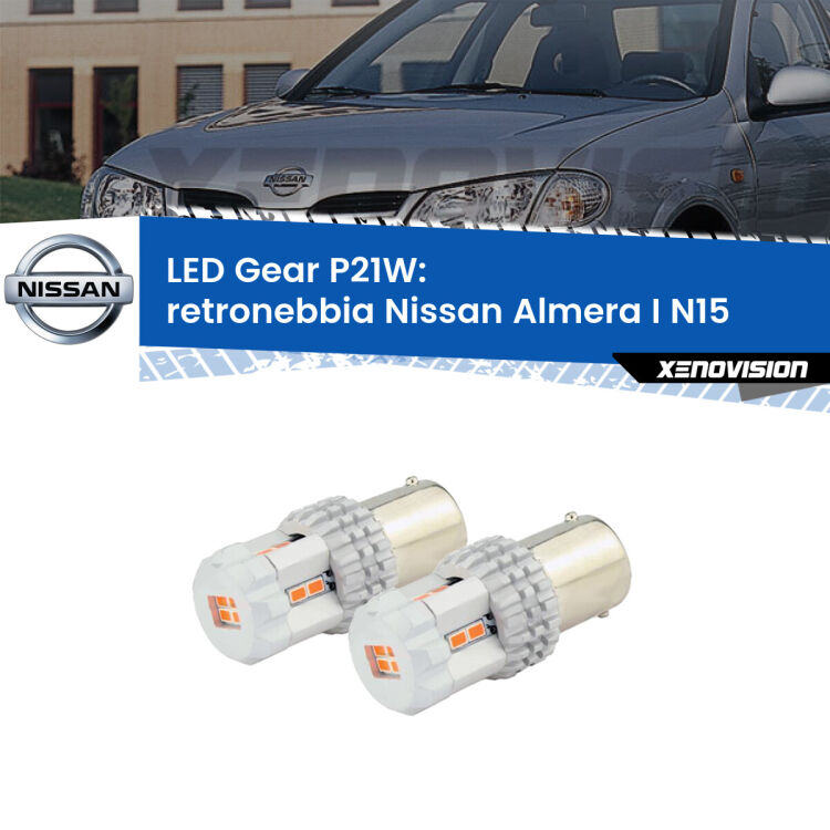 <p>Coppia <strong>LED P21W Rossi per </strong><strong>Retronebbia</strong> <strong>Nissan</strong> <strong>Almera I </strong>(N15) 1995 - 2000: ultracompatti, illuminazione a 360 gradi e Canbus. Qualità Massima.</p>
<div> </div>