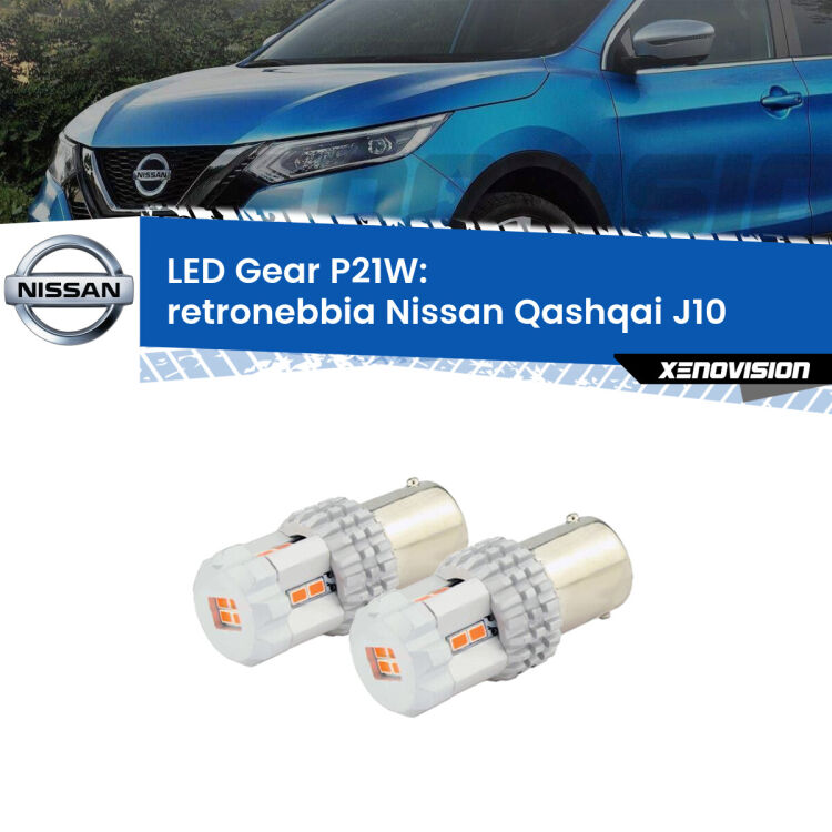 <p>Coppia <strong>LED P21W Rossi per </strong><strong>Retronebbia</strong> <strong>Nissan</strong> <strong>Qashqai </strong>(J10) 2007 - 2013: ultracompatti, illuminazione a 360 gradi e Canbus. Qualità Massima.</p>
<div> </div>