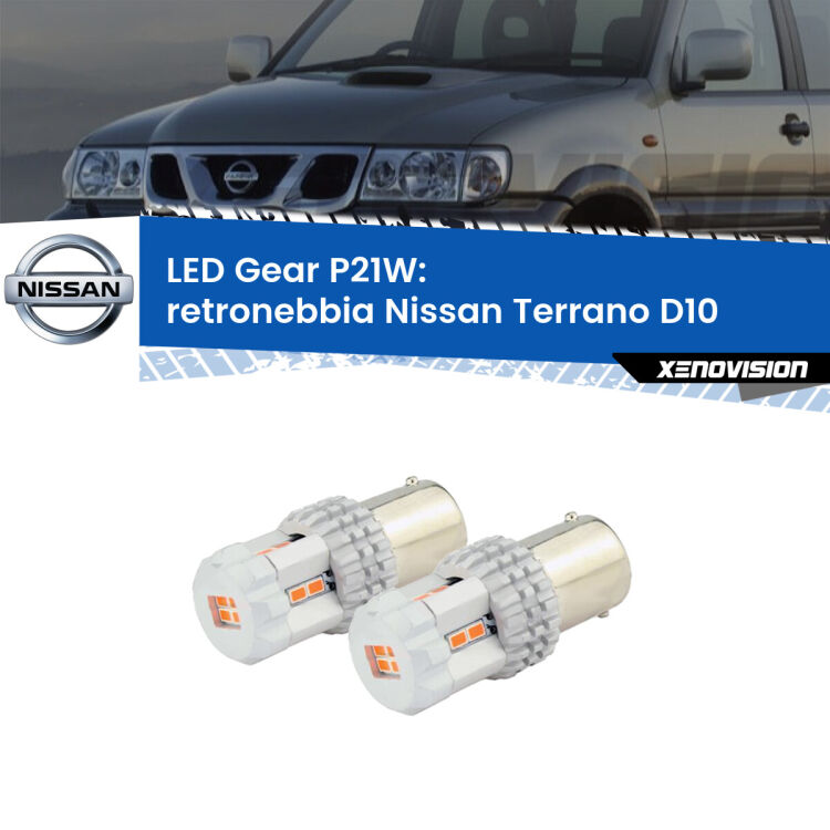 <p>Coppia <strong>LED P21W Rossi per </strong><strong>Retronebbia</strong> <strong>Nissan</strong> <strong>Terrano </strong>(D10) 2013 in poi: ultracompatti, illuminazione a 360 gradi e Canbus. Qualità Massima.</p>
<div> </div>