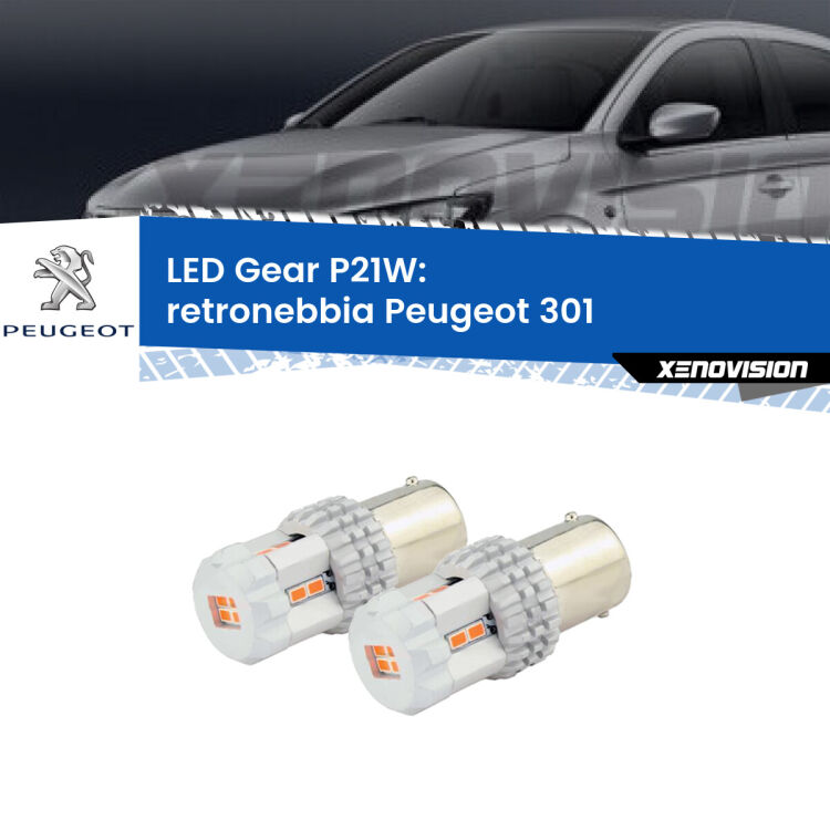 <p>Coppia <strong>LED P21W Rossi per </strong><strong>Retronebbia</strong> <strong>Peugeot</strong> <strong>301 </strong> 2012 - 2016: ultracompatti, illuminazione a 360 gradi e Canbus. Qualità Massima.</p>
<div> </div>