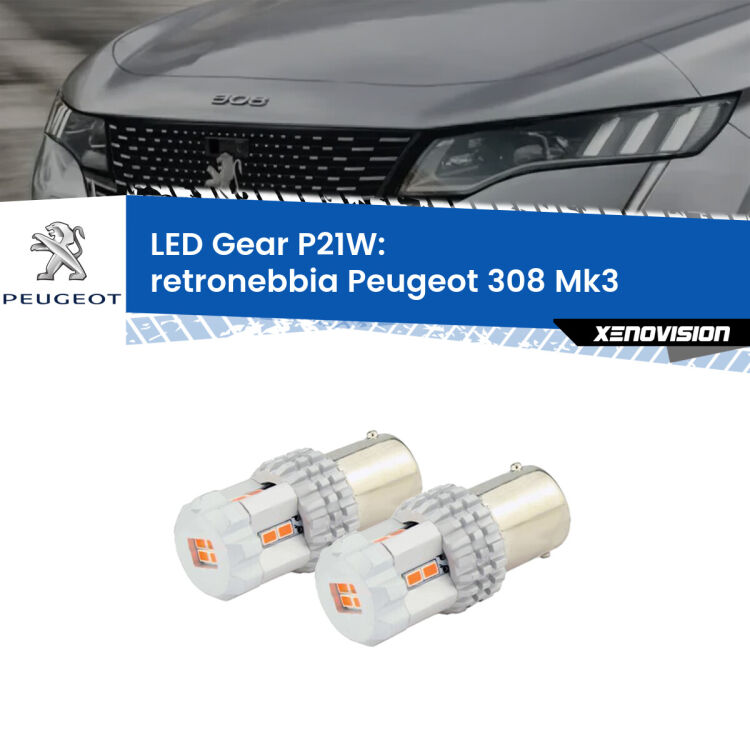 <p>Coppia <strong>LED P21W Rossi per </strong><strong>Retronebbia</strong> <strong>Peugeot</strong> <strong>308 </strong>(Mk3) 2020 in poi: ultracompatti, illuminazione a 360 gradi e Canbus. Qualità Massima.</p>
<div> </div>