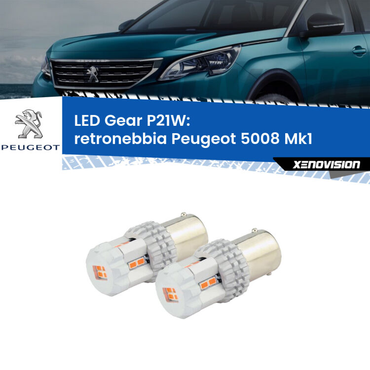 <p>Coppia <strong>LED P21W Rossi per </strong><strong>Retronebbia</strong> <strong>Peugeot</strong> <strong>5008 </strong>(Mk1) 2009 - 2016: ultracompatti, illuminazione a 360 gradi e Canbus. Qualità Massima.</p>
<div> </div>