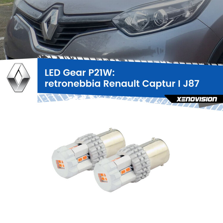 <p>Coppia <strong>LED P21W Rossi per </strong><strong>Retronebbia</strong> <strong>Renault</strong> <strong>Captur I </strong>(J87) 2013 - 2015: ultracompatti, illuminazione a 360 gradi e Canbus. Qualità Massima.</p>
<div> </div>