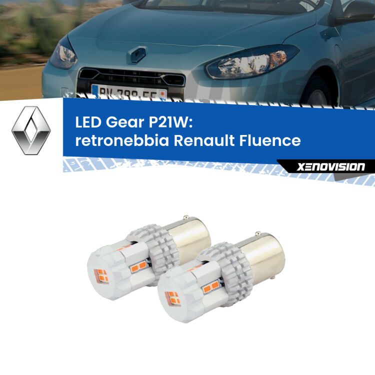 <p>Coppia <strong>LED P21W Rossi per </strong><strong>Retronebbia</strong> <strong>Renault</strong> <strong>Fluence </strong> 2010 - 2015: ultracompatti, illuminazione a 360 gradi e Canbus. Qualità Massima.</p>
<div> </div>