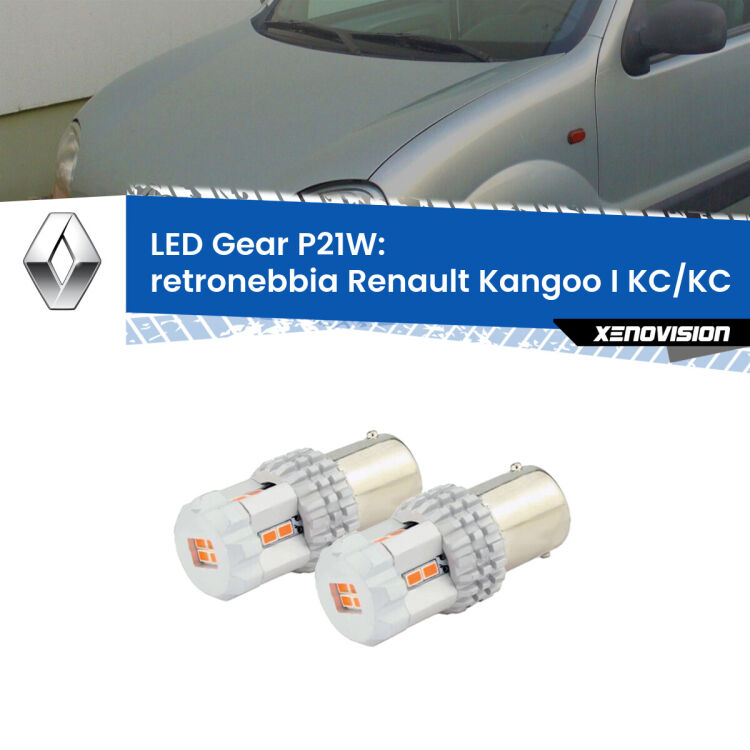 <p>Coppia <strong>LED P21W Rossi per </strong><strong>Retronebbia</strong> <strong>Renault</strong> <strong>Kangoo I </strong>(KC/KC) 1997 - 2006: ultracompatti, illuminazione a 360 gradi e Canbus. Qualità Massima.</p>
<div> </div>