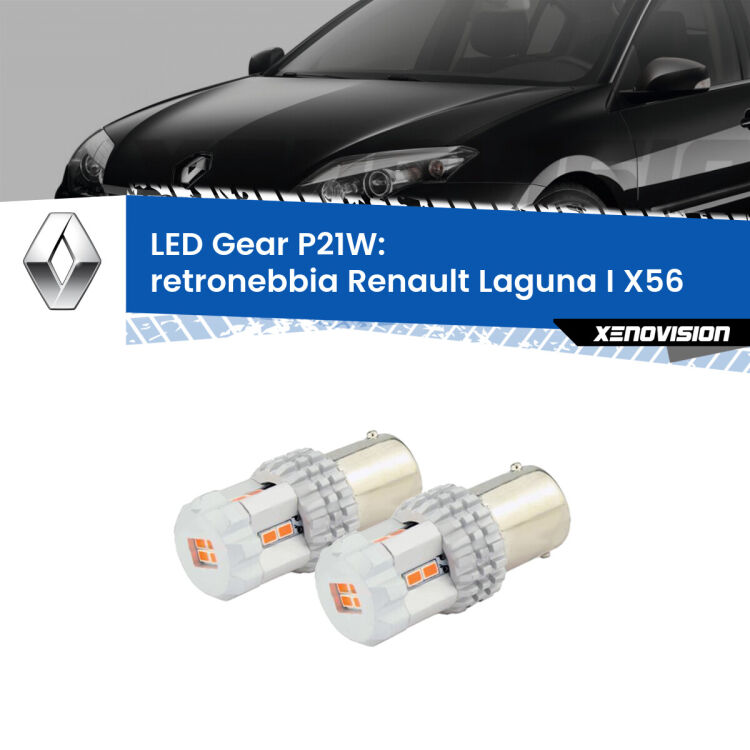 <p>Coppia <strong>LED P21W Rossi per </strong><strong>Retronebbia</strong> <strong>Renault</strong> <strong>Laguna I </strong>(X56) 1993 - 1999: ultracompatti, illuminazione a 360 gradi e Canbus. Qualità Massima.</p>
<div> </div>