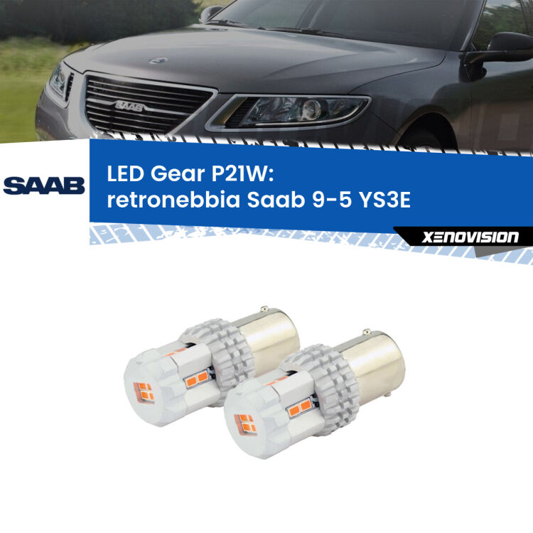 <p>Coppia <strong>LED P21W Rossi per </strong><strong>Retronebbia</strong> <strong>Saab</strong> <strong>9-5 </strong>(YS3E) 1997 - 2010: ultracompatti, illuminazione a 360 gradi e Canbus. Qualità Massima.</p>
<div> </div>