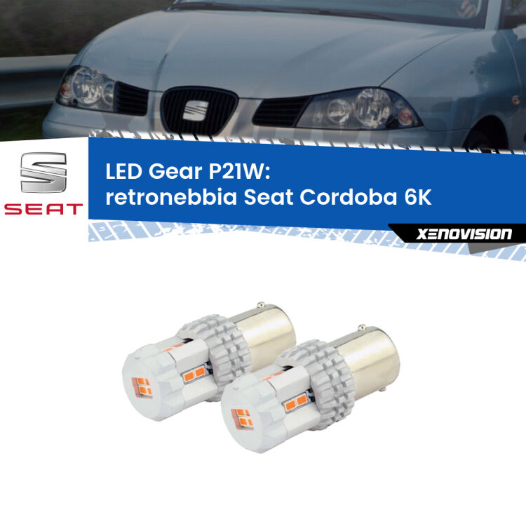 <p>Coppia <strong>LED P21W Rossi per </strong><strong>Retronebbia</strong> <strong>Seat</strong> <strong>Cordoba </strong>(6K) 1993 - 2002: ultracompatti, illuminazione a 360 gradi e Canbus. Qualità Massima.</p>
<div> </div>