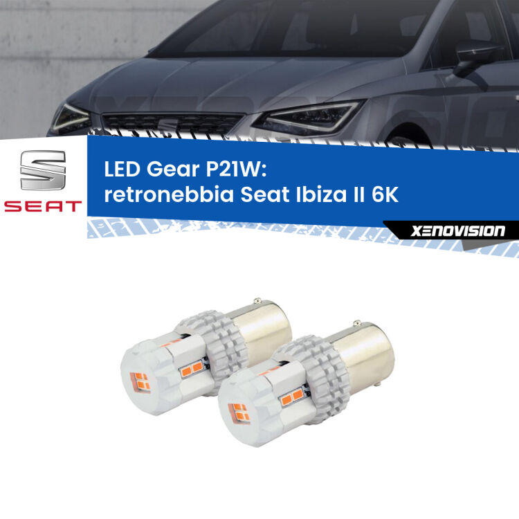 <p>Coppia <strong>LED P21W Rossi per </strong><strong>Retronebbia</strong> <strong>Seat</strong> <strong>Ibiza II </strong>(6K) 1993 - 2002: ultracompatti, illuminazione a 360 gradi e Canbus. Qualità Massima.</p>
<div> </div>