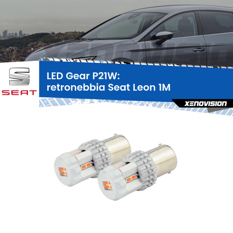 <p>Coppia <strong>LED P21W Rossi per </strong><strong>Retronebbia</strong> <strong>Seat</strong> <strong>Leon </strong>(1M) 1999 - 2006: ultracompatti, illuminazione a 360 gradi e Canbus. Qualità Massima.</p>
<div> </div>