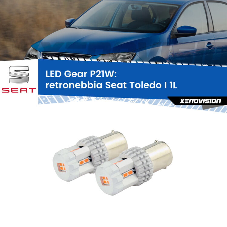 <p>Coppia <strong>LED P21W Rossi per </strong><strong>Retronebbia</strong> <strong>Seat</strong> <strong>Toledo I </strong>(1L) 1991 - 1999: ultracompatti, illuminazione a 360 gradi e Canbus. Qualità Massima.</p>
<div> </div>