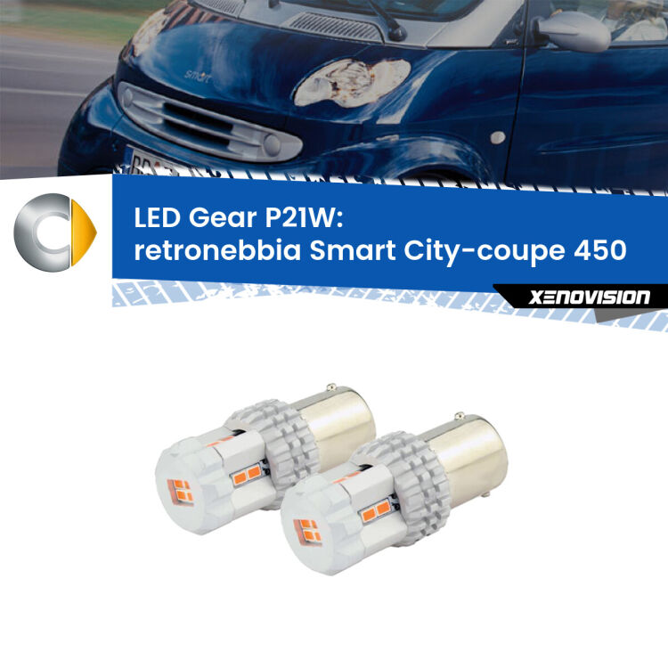 <p>Coppia <strong>LED P21W Rossi per </strong><strong>Retronebbia</strong> <strong>Smart</strong> <strong>City-coupe </strong>(450) 1998 - 2004: ultracompatti, illuminazione a 360 gradi e Canbus. Qualità Massima.</p>
<div> </div>