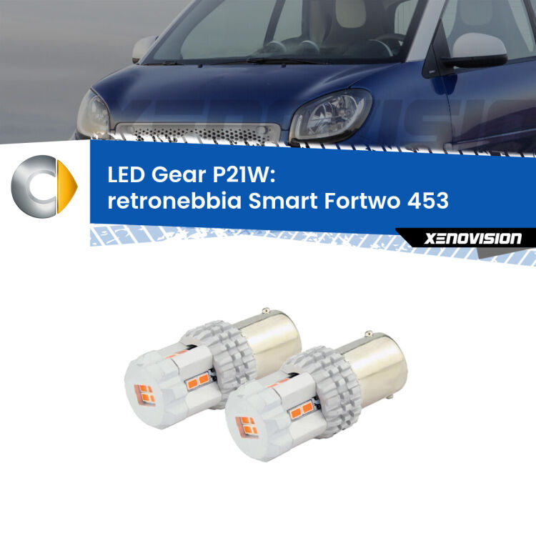 <p>Coppia <strong>LED P21W Rossi per </strong><strong>Retronebbia</strong> <strong>Smart</strong> <strong>Fortwo </strong>(453) 2014 in poi: ultracompatti, illuminazione a 360 gradi e Canbus. Qualità Massima.</p>
<div> </div>