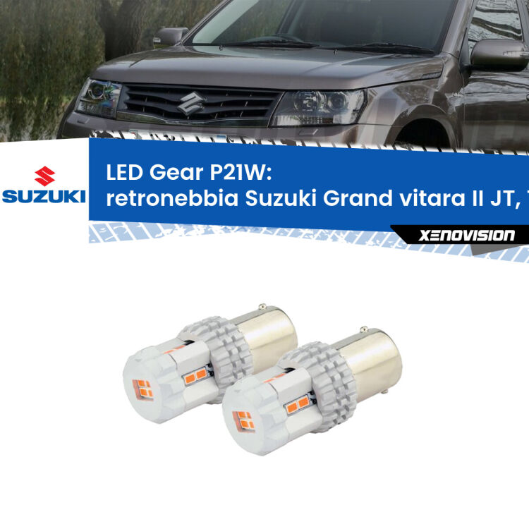 <p>Coppia <strong>LED P21W Rossi per </strong><strong>Retronebbia</strong> <strong>Suzuki</strong> <strong>Grand vitara II </strong>(JT, TE, TD) 2013 - 2015: ultracompatti, illuminazione a 360 gradi e Canbus. Qualità Massima.</p>
<div> </div>