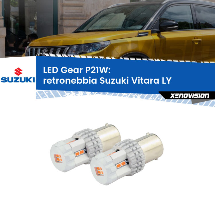 <p>Coppia <strong>LED P21W Rossi per </strong><strong>Retronebbia</strong> <strong>Suzuki</strong> <strong>Vitara </strong>(LY) prima serie: ultracompatti, illuminazione a 360 gradi e Canbus. Qualità Massima.</p>
<div> </div>