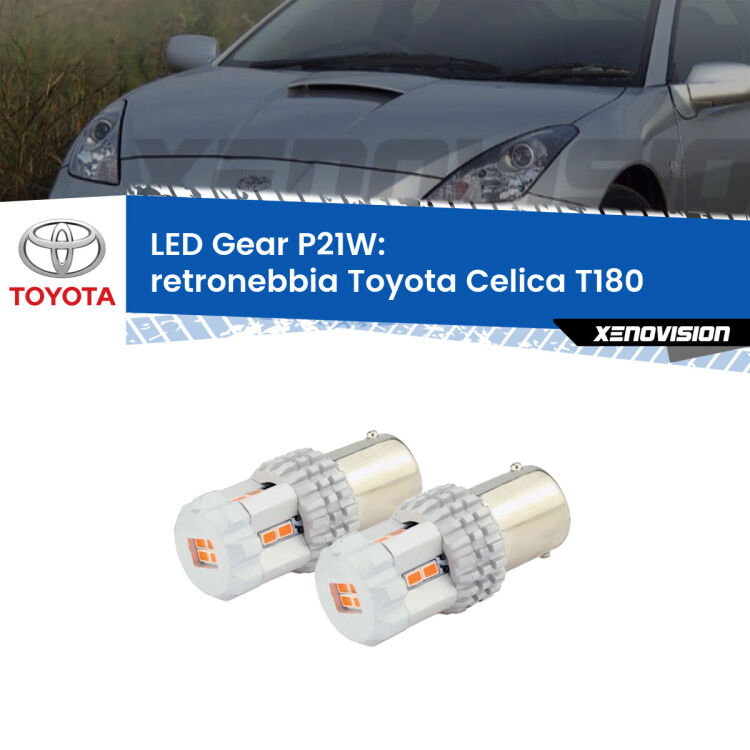 <p>Coppia <strong>LED P21W Rossi per </strong><strong>Retronebbia</strong> <strong>Toyota</strong> <strong>Celica </strong>(T180) 1989 - 1993: ultracompatti, illuminazione a 360 gradi e Canbus. Qualità Massima.</p>
<div> </div>