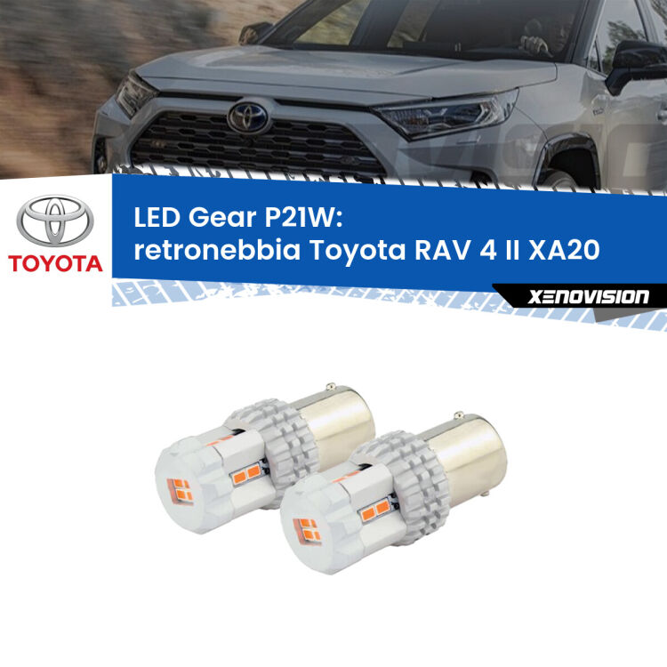 <p>Coppia <strong>LED P21W Rossi per </strong><strong>Retronebbia</strong> <strong>Toyota</strong> <strong>RAV 4 II </strong>(XA20) 2000 - 2005: ultracompatti, illuminazione a 360 gradi e Canbus. Qualità Massima.</p>
<div> </div>