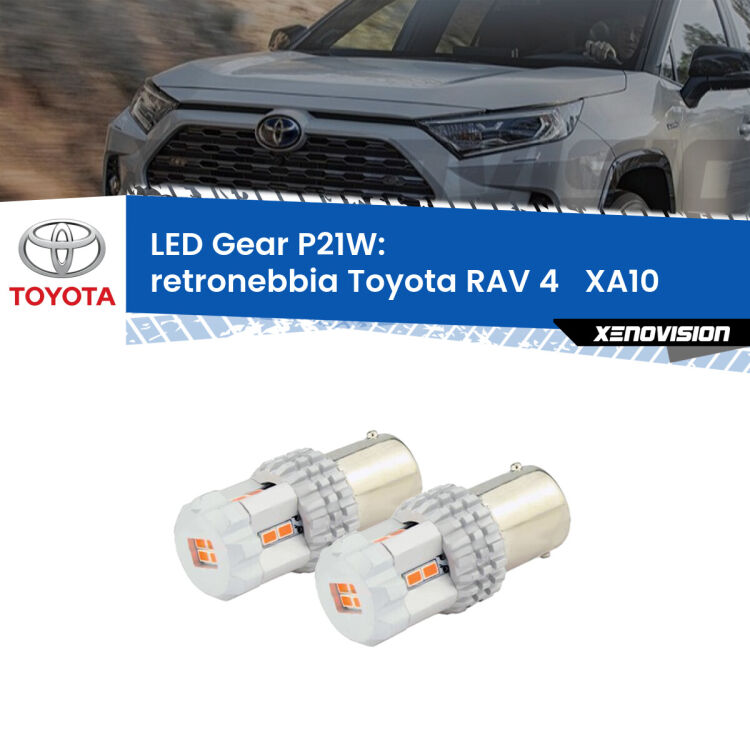 <p>Coppia <strong>LED P21W Rossi per </strong><strong>Retronebbia</strong> <strong>Toyota</strong> <strong>RAV 4   </strong>(XA10) 1994 - 2000: ultracompatti, illuminazione a 360 gradi e Canbus. Qualità Massima.</p>
<div> </div>