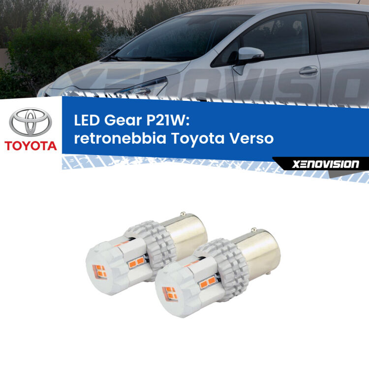 <p>Coppia <strong>LED P21W Rossi per </strong><strong>Retronebbia</strong> <strong>Toyota</strong> <strong>Verso </strong> 2009 - 2018: ultracompatti, illuminazione a 360 gradi e Canbus. Qualità Massima.</p>
<div> </div>