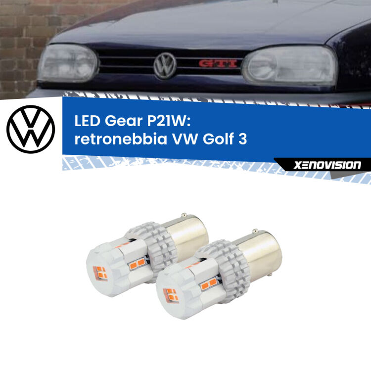 <p>Coppia <strong>LED P21W Rossi per </strong><strong>Retronebbia</strong> <strong>VW</strong> <strong>Golf 3 </strong> 1991 - 1997: ultracompatti, illuminazione a 360 gradi e Canbus. Qualità Massima.</p>
<div> </div>