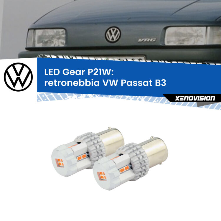 <p>Coppia <strong>LED P21W Rossi per </strong><strong>Retronebbia</strong> <strong>VW</strong> <strong>Passat </strong>(B3) 1988 - 1996: ultracompatti, illuminazione a 360 gradi e Canbus. Qualità Massima.</p>
<div> </div>