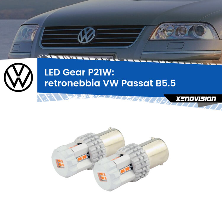 <p>Coppia <strong>LED P21W Rossi per </strong><strong>Retronebbia</strong> <strong>VW</strong> <strong>Passat </strong>(B5.5) 2000 - 2005: ultracompatti, illuminazione a 360 gradi e Canbus. Qualità Massima.</p>
<div> </div>