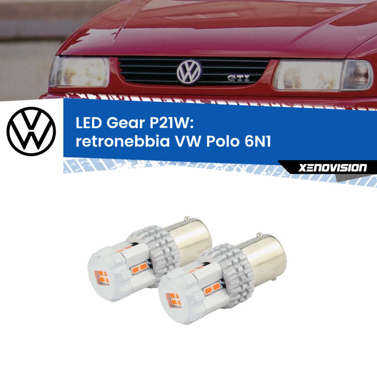 <p>Coppia <strong>LED P21W Rossi per </strong><strong>Retronebbia</strong> <strong>VW</strong> <strong>Polo </strong>(6N1) 1994 - 1998: ultracompatti, illuminazione a 360 gradi e Canbus. Qualità Massima.</p>
<div> </div>