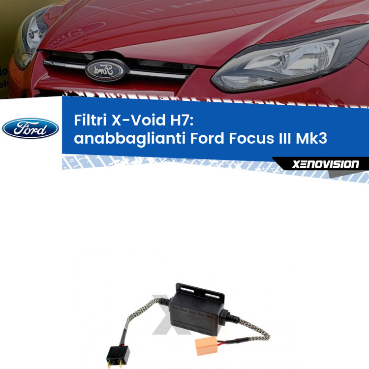 Hai montato un Kit LED h7 su Anabbaglianti Ford Focus III e ti da spie, effetto strobo o interferenze radio? Non è più un problema. Solo per lampade LED fino a 40W.