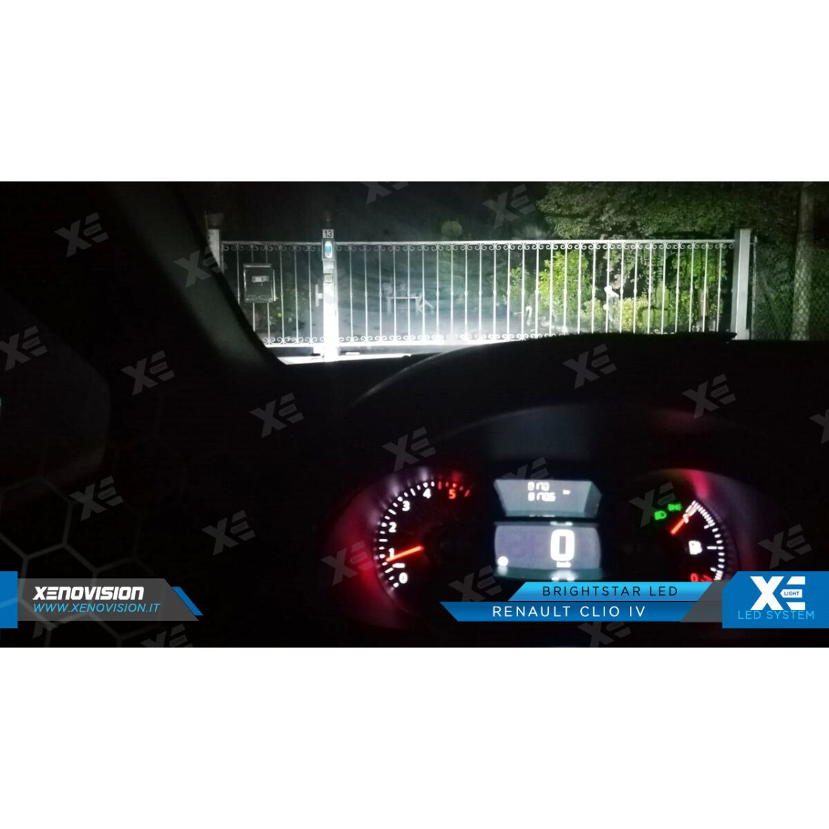 Kit Anabbaglianti X-pro Brightstar LED per Renault Clio IV
