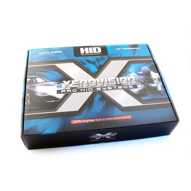 Kit Xenon Slim Moto H7 8000k 35W 64Bit Qualita Xenovision Bianco Freddo