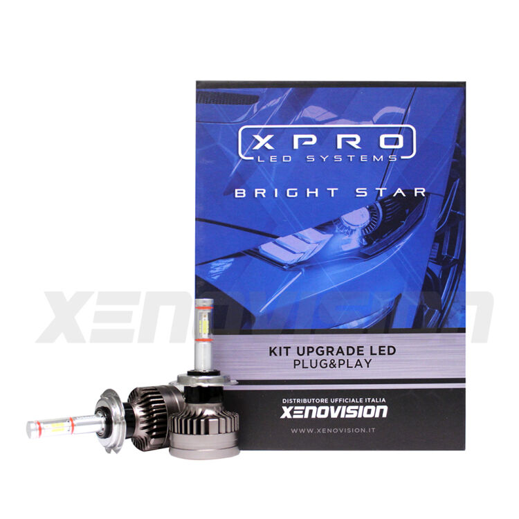 <p>Kit LED H11 Canbus con performance pari allo Xenon e dimensioni compatte. Perfetti su Lenticolari e Parabola. Qualità Massima Xenovision.</p> FINE SERIE: NO GARANZIA